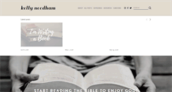 Desktop Screenshot of kellyneedham.com